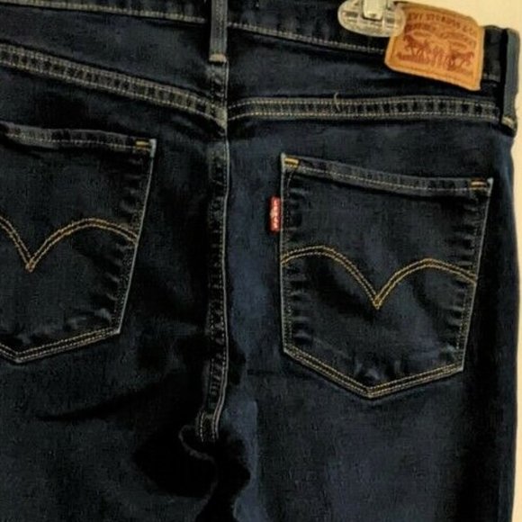 Levis Womens 315 Shaping Bootcut Indigo Jeans size 29 - Picture 8 of 8